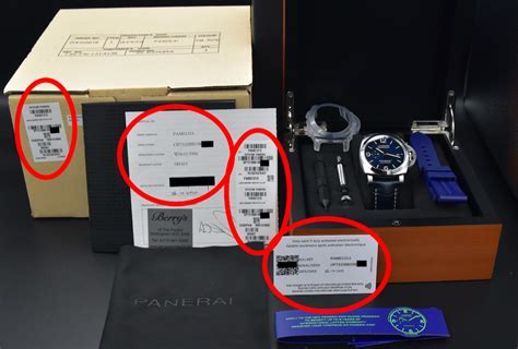 panerai warranty period|Panerai serial number lookup.